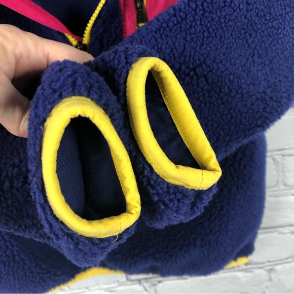 Polo Ralph Lauren 1/4 Zip Teddy Fleece Jacket Sz S/7 - Picture 9 of 14